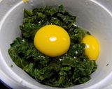 Foto del paso 9 de la receta: Budín de cabutia, kale y quesos varios