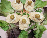 Foto del paso 4 de la receta: Huevos rellenos con atún y mostaza a la antigua