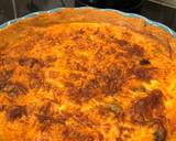 Chorizo and mushroom Quiche recipe step 5 photo