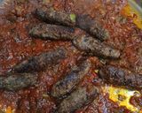 A picture of step 3 of Kofta with Vegetables.