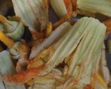 A picture of step 1 of Pumpkin flower pakoda.