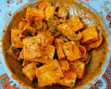 A picture of step 4 of Paneer Tikka.