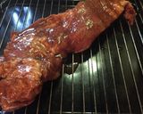 Lassú tepsiben sült sertés oldalas zellerpürével, házi sült burgonyával recept fázis 3 fotója
