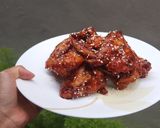 A picture of step 12 of Easy Homemade Korean Spicy Chicken Wings.