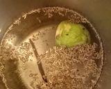 Une image de l'étape 1 de Jus fraise anis vert bio.