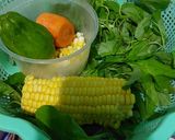 Foto langkah ke 1 dari resep Bening Bayam Labu siam spesial.
