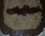A picture of step 10 of Nariyal Swiss Roll.