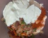 A picture of step 3 of Sooji Ke Appe.