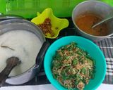 Foto langkah ke 3 dari resep Bubur Bali Bumbu Kacang#Bubuh Bali Mebase Kacang.