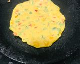 A picture of step 3 of Vegetable besan chilla.