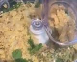 A picture of step 6 of Herby falafel - lightly fried then oven baked 🧆.