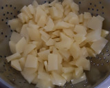 Foto del paso 1 de la receta: Tortilla de patatas con jamón serrano y trigueros