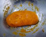 A picture of step 1 of Gatte ki subji.