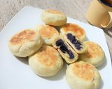 Foto langkah ke 8 dari resep Bakpia Pathuk ubi ungu lembut dan lezat.