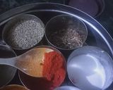 A picture of step 2 of Hung curd salad.
