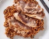 Foto langkah ke 4 dari resep Jjapaguri/Chapaguri Noodle wit Beef Brisket.