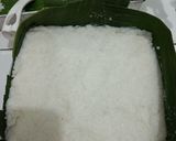 Foto langkah ke 5 dari resep Lontong Loyang (alas daun pisang).