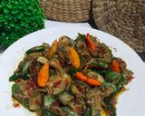 Foto langkah ke 5 dari resep Tumis Terong Lalap Teri.