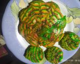 तिरंगा ढोकला (Tiranga Dhokla recipe in hindi) रेसिपी चरण 7 फोटो