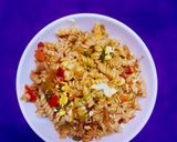 A picture of step 7 of "Egg and Vegetables Pasta"#Boxweek2.