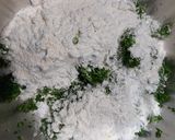 A picture of step 2 of Methi puri.