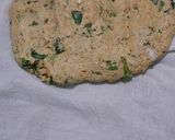 A picture of step 5 of 15 Minutes Multigrain Atta Thalipith.