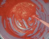 A picture of step 3 of Red velvet.