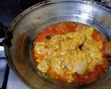 A picture of step 2 of Chicken karahi.