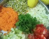 A picture of step 1 of Gondhoraj Lemon dressing Salad.