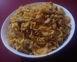 Foto langkah ke 7 dari resep Mie Goreng Pedas.