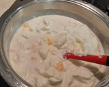 Foto del paso 5 de la receta: Flan de melocotón y yogur -sin azúcar-