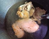Foto langkah ke 3 dari resep Mie Kuah Ayam Labu Siam.