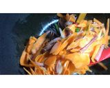 A picture of step 3 of Carrot noodles.