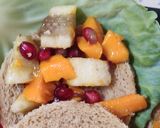 A picture of step 3 of Mixed Fruits Sandwich.