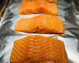 A picture of step 2 of Broiled Salmon 🍣.