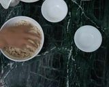 A picture of step 1 of Stuffed Jowar Bati.