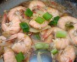 Foto langkah ke 3 dari resep Tumis Udang Saus Tiram.