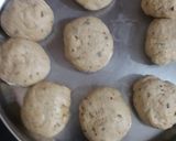 A picture of step 1 of Puri (whole wheat masala puri).