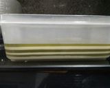 Hình bước làm 6 của món Rau câu plan matcha
