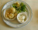 A picture of step 1 of Amla Onion Pachadi/raitha.