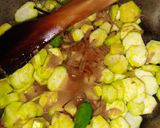 A picture of step 3 of Turai ka salan.