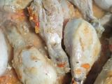 Pollo estilo disco en essen