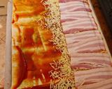 Baconos leveles tekercs recept fázis 1 fotója