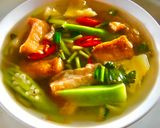 Hình bước làm 5 của món Canh chua chay