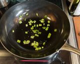 A picture of step 3 of Orechiette - straying from the original recipe.