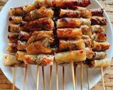 Hình bước làm 3 của món Chả gắp nướng than