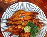 Foto langkah ke 5 dari resep Udang bakar madu.
