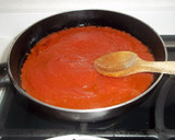 Foto del paso 2 de la receta: Berenjenas en tortilla, salsa de tomate y gratinadas