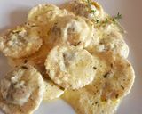 Foto del paso 4 de la receta: Sorrentinos de espinaca y provolone con salsa 4 quesos, a mi manera