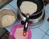 Foto langkah ke 3 dari resep Roti Arab atau roti pita (no oven no mixer).